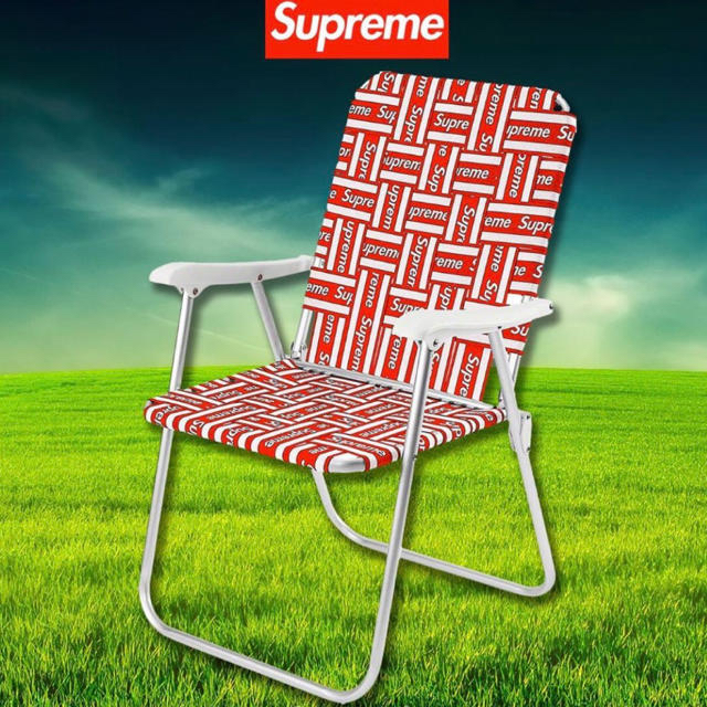 シュプリーム  チェアー　Lawn Chair 椅子　新品　送料込み