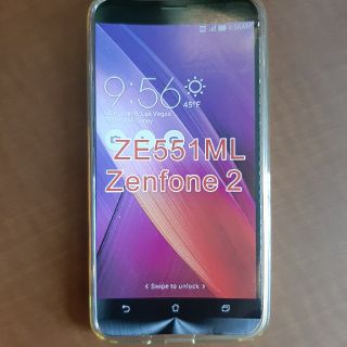 ZenFone 2用　クリアカバー　未使用品‼️(Androidケース)