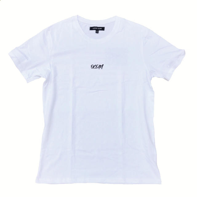 GUESS(ゲス)のアメリカンフラッグバックプリントTシャツ　Sサイズ　ホワイト　ロンハーマン レディースのトップス(Tシャツ(半袖/袖なし))の商品写真