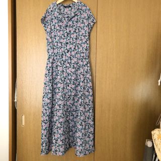 ダブルクローゼット(w closet)の花柄ワンピース(ロングワンピース/マキシワンピース)