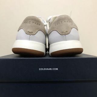 最終価格COLE HAAN☆コールハーン☆ホワイト レザースニーカー☆半額以下