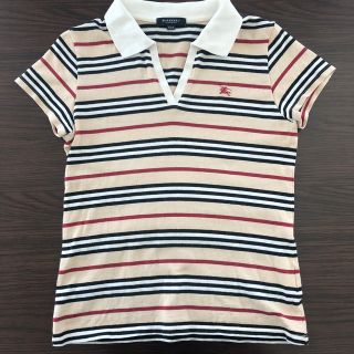 バーバリー(BURBERRY)のバーバリー★160cm カットソー★ボーダー(Tシャツ/カットソー)