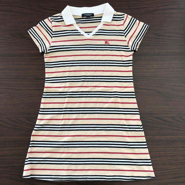 BURBERRY(バーバリー)のバーバリー★120cm ワンピース★ボーダー キッズ/ベビー/マタニティのキッズ服女の子用(90cm~)(ワンピース)の商品写真