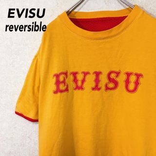 エビス(EVISU)のEVISU エビス Tシャツ 半袖 リバーシブル 希少 デカロゴ (Tシャツ/カットソー(半袖/袖なし))