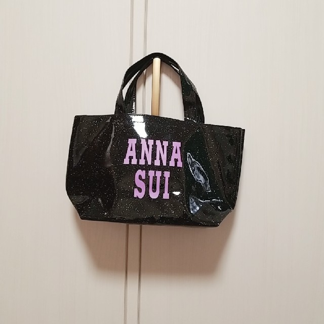 ANNA SUI(アナスイ)のアナスイ　ミニトートバッグ　ビニール　お弁当 レディースのバッグ(その他)の商品写真