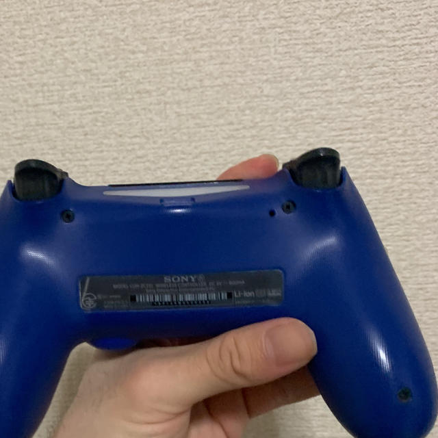 PS4 コントローラー　青 1