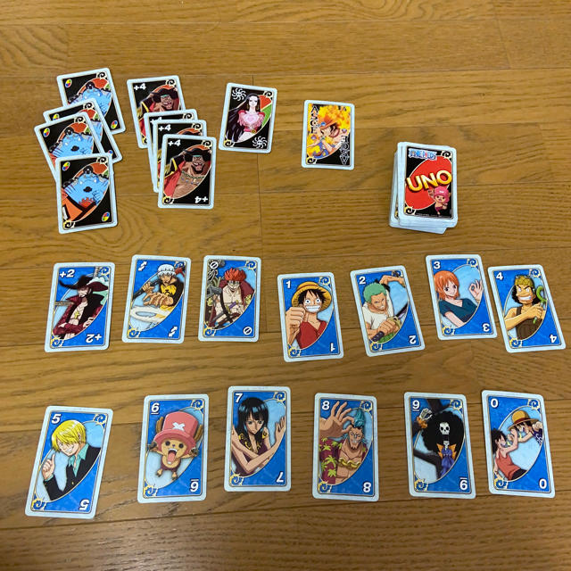 BANDAI(バンダイ)のONE PIECE UNO カードゲーム エンタメ/ホビーのテーブルゲーム/ホビー(トランプ/UNO)の商品写真