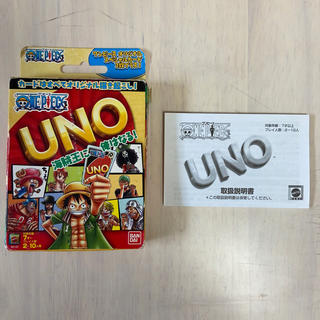 バンダイ(BANDAI)のONE PIECE UNO カードゲーム(トランプ/UNO)