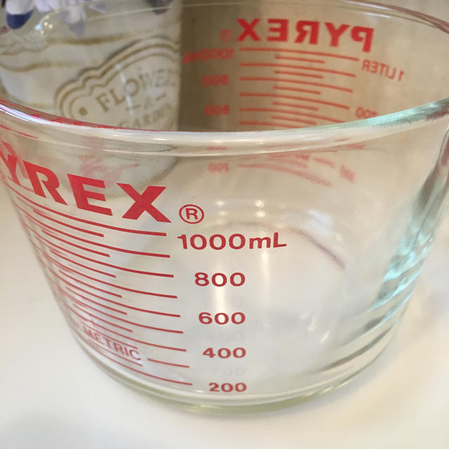 Pyrex(パイレックス)のパイレックスのクリアカップ‼️ インテリア/住まい/日用品のキッチン/食器(収納/キッチン雑貨)の商品写真