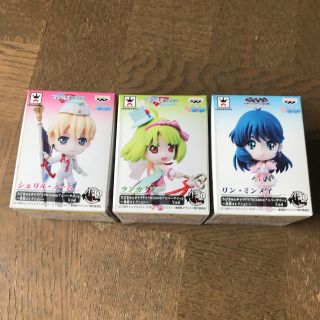 バンプレスト(BANPRESTO)の劇場版　マクロスF ちびきゅんキャラ　3種類(キャラクターグッズ)