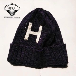 ジャーナルスタンダード(JOURNAL STANDARD)の新品 HIGHLAND2000✨マッドファクトリー限定 リネンコットン キャップ(ニット帽/ビーニー)