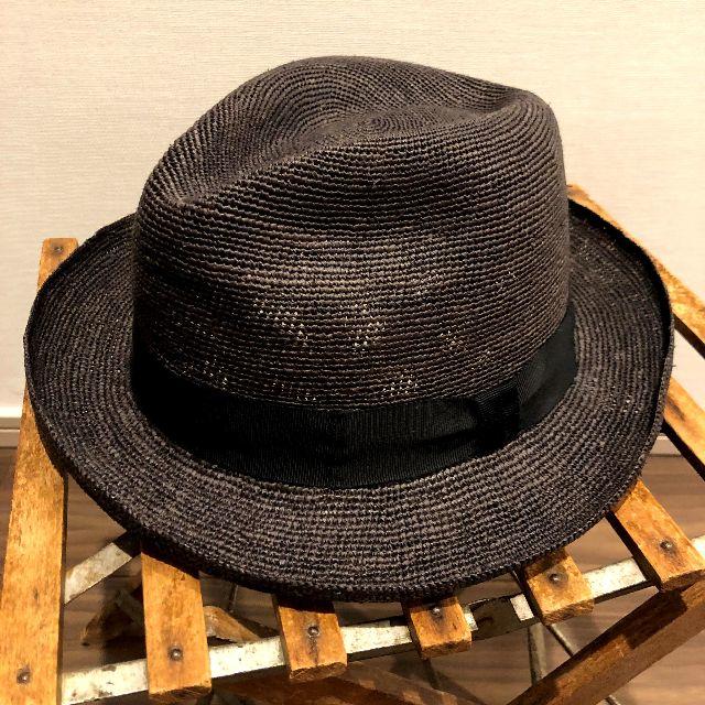 ボルサリーノ　Borsalino パナマハット　　麦わら帽子 ストローハット