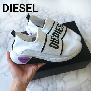 ディーゼル(DIESEL)の値下げ【新品】DIESEL 新作♡スニーカー S-KB SOE ホワイト 39(スニーカー)