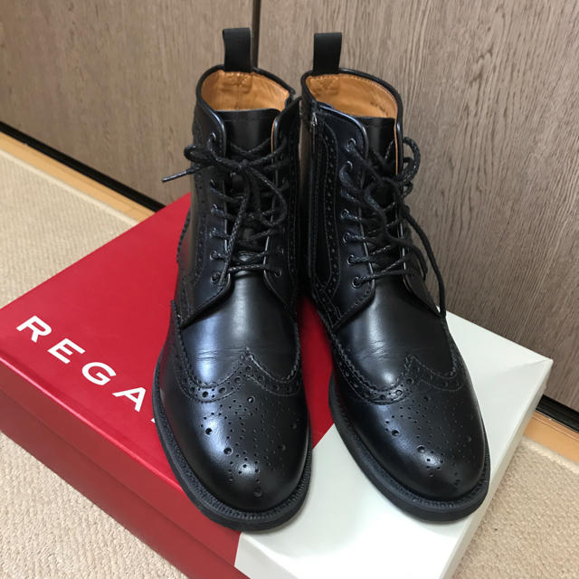 REGAL - リーガル ウィングチップ ブーツの通販 by get's shop ...