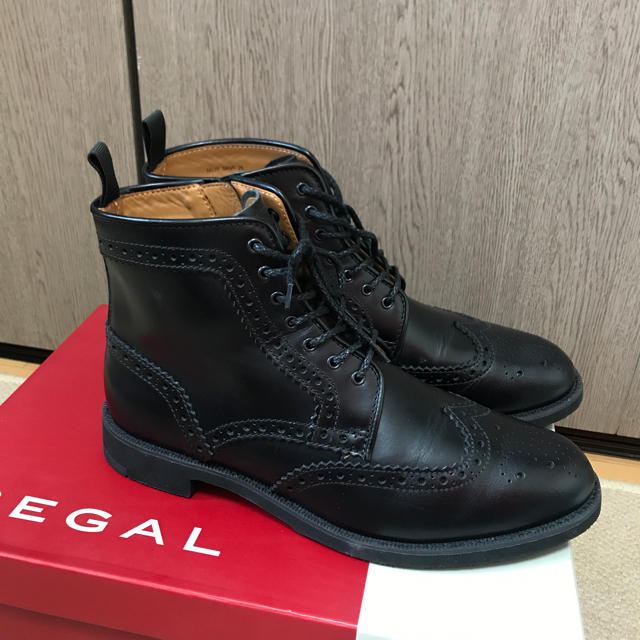 REGAL - リーガル ウィングチップ ブーツの通販 by get's shop 