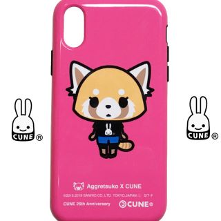 キューン(CUNE)のiPhone cover X/XS アグレッシブ烈子 通常。(その他)