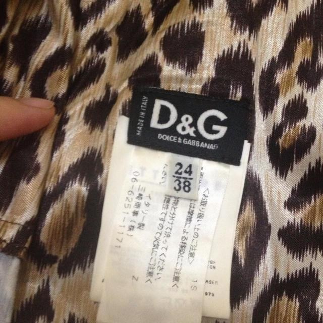 DOLCE&GABBANA(ドルチェアンドガッバーナ)のD＆G ヒョウ柄ワンピース レディースのワンピース(ひざ丈ワンピース)の商品写真