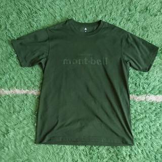 モンベル(mont bell)のモンベル mont-bell ウックロン Tシャツ エンボスロゴ カーキグリーン(Tシャツ/カットソー(半袖/袖なし))