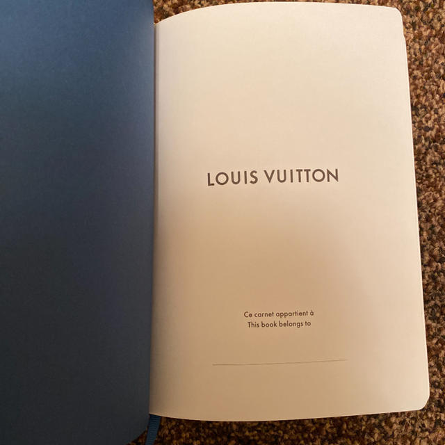 LOUIS VUITTON(ルイヴィトン)の【非売品】LOUIS VUITTON ヴィヴィエンヌ　ノートブック インテリア/住まい/日用品の文房具(ノート/メモ帳/ふせん)の商品写真