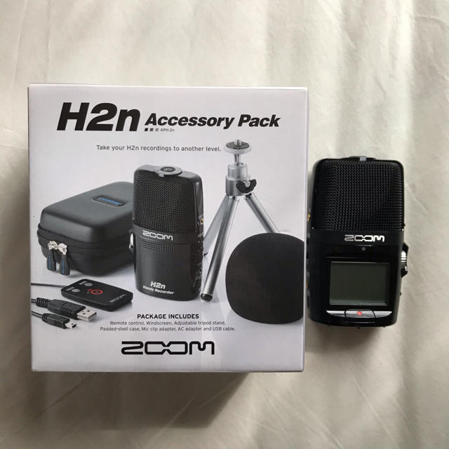 【美品箱付き】ZOOM H2n アクセサリーキット付き