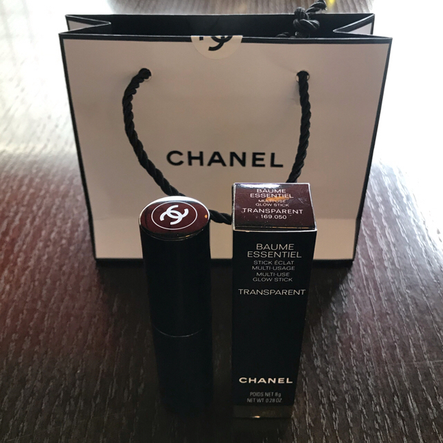 CHANELボームエサンシエルグロウスティック トランスパラン