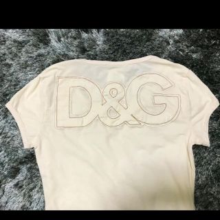 ドルチェアンドガッバーナ(DOLCE&GABBANA)の美品 ドルチェ&ガッバーナレディースTシャツ(Tシャツ(半袖/袖なし))