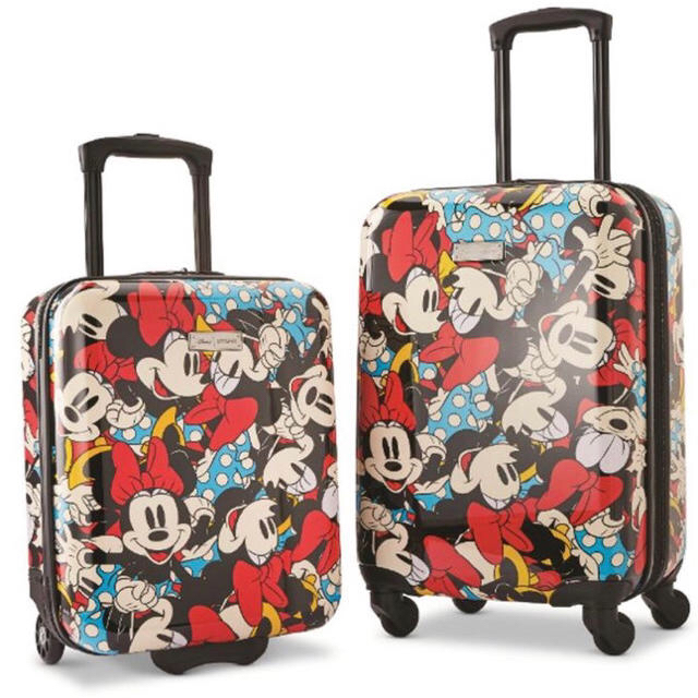 新品未開封【アメリカンツーリスター】スーツケース 2個セット ディズニー ミニー スーツケース/キャリーバッグ