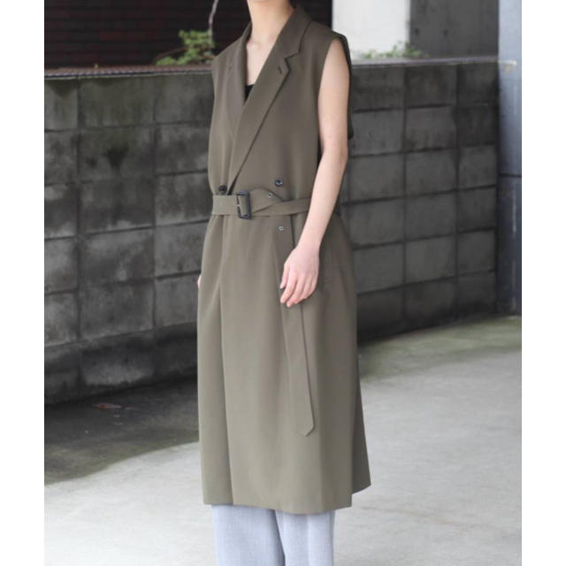 ETHOSENS Splitted Trench Coatのサムネイル