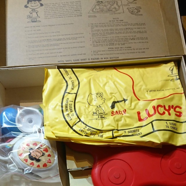 70s lucy tea party game ルーシー ゲーム ヴィンテージ 3
