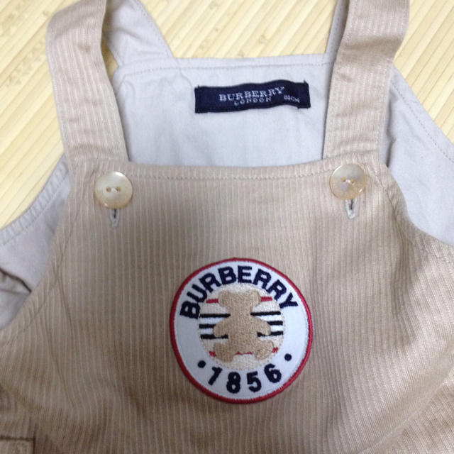 BURBERRY(バーバリー)のオーバーオール☆80cm キッズ/ベビー/マタニティのキッズ服男の子用(90cm~)(その他)の商品写真