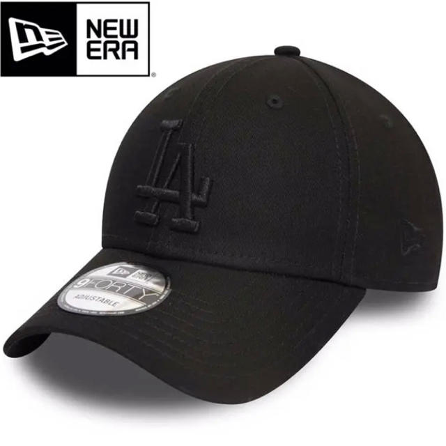 NEW ERA - ニューエラ キャップ LA ドジャース オールブラック NEW ERA - ニューエラ キャップ LA ドジャース オールブラック
