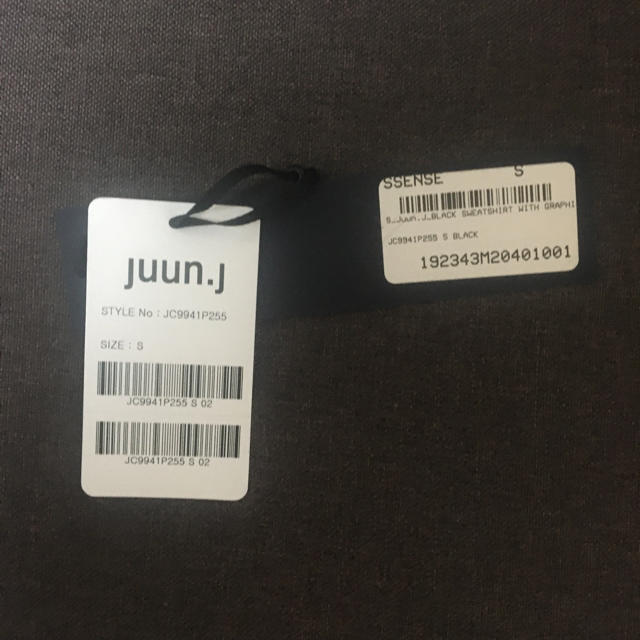 RAF SIMONS(ラフシモンズ)のjuun.j 19AW SSENSE購入 スウェット 新品未使用 タグ付き メンズのトップス(スウェット)の商品写真