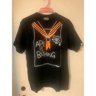 アベイシングエイプ(A BATHING APE)のA BATHING APE Tシャツ 黒(Tシャツ/カットソー(半袖/袖なし))