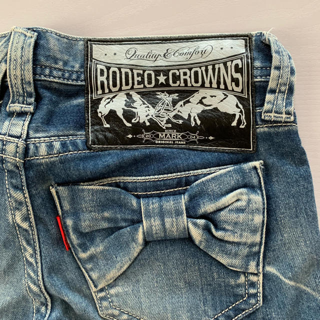 RODEO CROWNS(ロデオクラウンズ)のRCS＊リボンデニム レディースのパンツ(デニム/ジーンズ)の商品写真