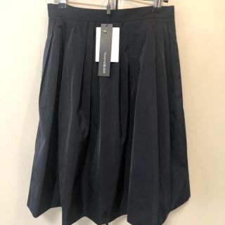 エムプルミエ(M-premier)のM-premier Black　ボリュームスカート　美品(ひざ丈スカート)