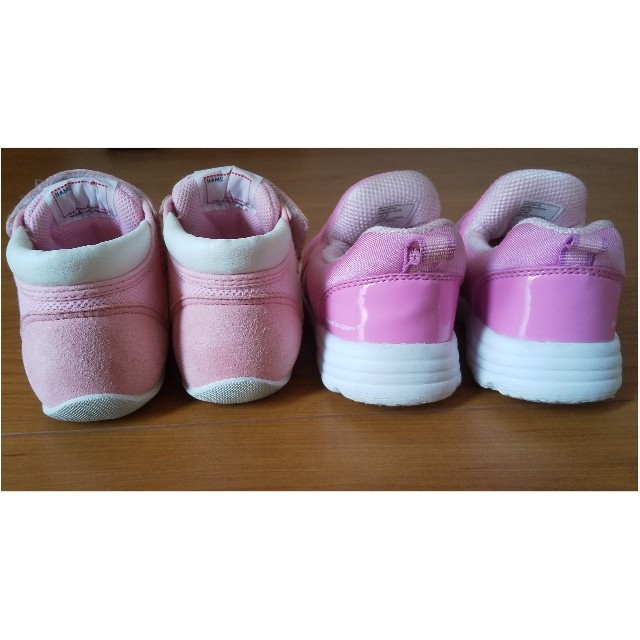 mikihouse(ミキハウス)の子供靴 2足セット キッズ/ベビー/マタニティのベビー靴/シューズ(~14cm)(スニーカー)の商品写真