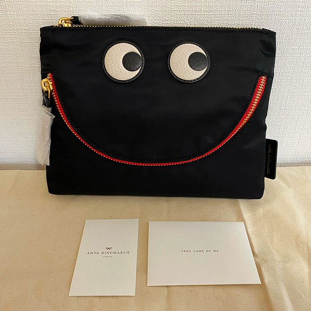 ANYA HINDMARCH - [新品]アニヤハインドマーチ Eyes アイズ クラッチ ポーチの通販 by Ashiato Office