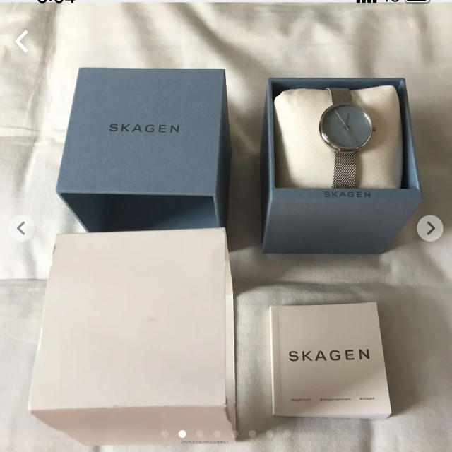 SKAGEN(スカーゲン)のcanno様用　SKAGEN スカーゲン　ブルー腕時計 レディースのファッション小物(腕時計)の商品写真