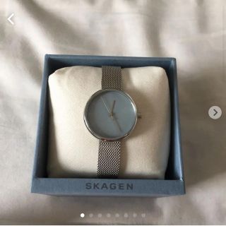 スカーゲン(SKAGEN)のcanno様用　SKAGEN スカーゲン　ブルー腕時計(腕時計)