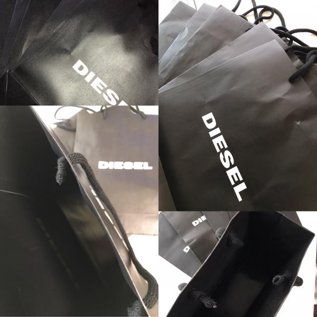 DIESEL(ディーゼル)のDIESELショッパーズ20枚セット レディースのバッグ(ショップ袋)の商品写真