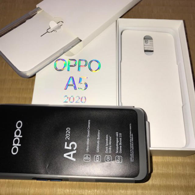 oppo A5 2020 simフリー 一括購入 グリーン 超人気の 8330円引き