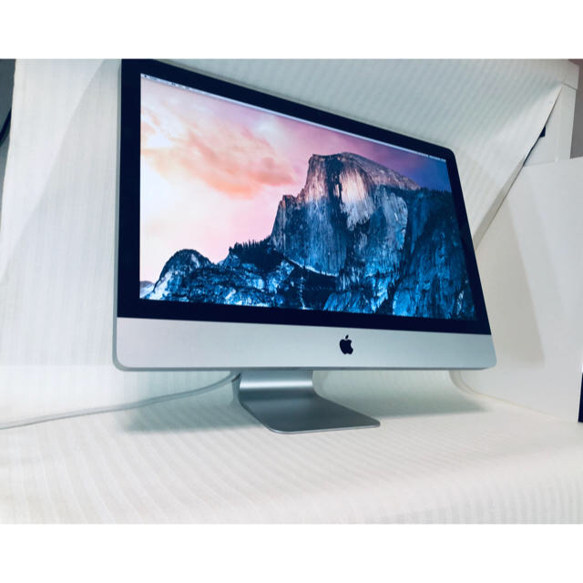 Mac (Apple)(マック)の(美品)Apple iMac 2011 27インチ【taishi様専用】 スマホ/家電/カメラのPC/タブレット(デスクトップ型PC)の商品写真