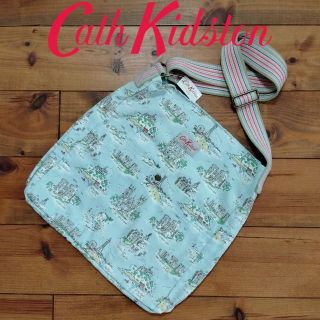 キャスキッドソン(Cath Kidston)の新品 キャスキッドソン メッセンジャーバッグ ブリタニアブルー(メッセンジャーバッグ)