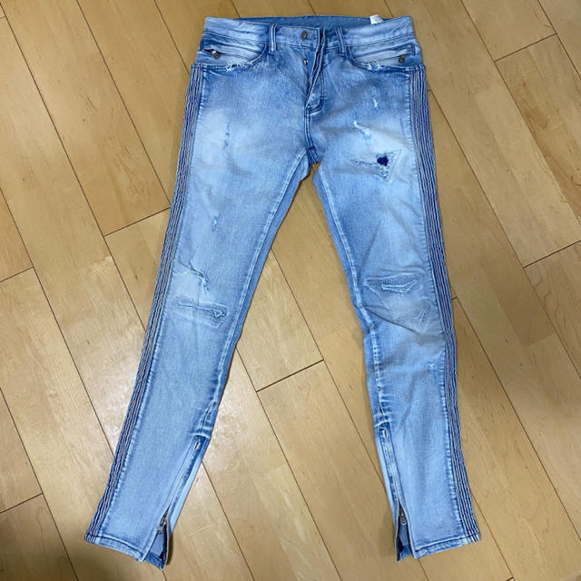 mnml M95 Stretch Track Denimトラックデニム32インチ