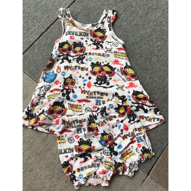 HYSTERIC MINI(ヒステリックミニ)のヒスミニ セットアップ キッズ/ベビー/マタニティのキッズ服女の子用(90cm~)(その他)の商品写真