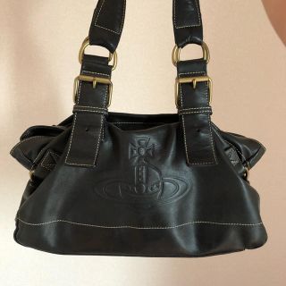 ヴィヴィアンウエストウッド(Vivienne Westwood)のヴィヴィアンウエストウッド アコードバッグ 黒(ハンドバッグ)