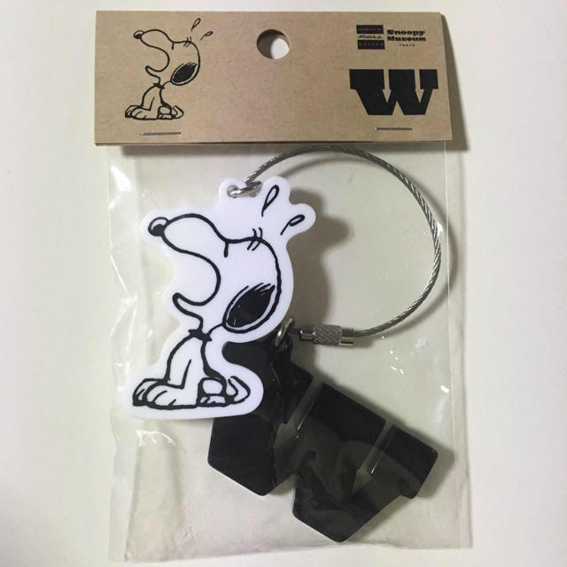 Snoopy 南町田 スヌーピーミュージアム イニシャルキーホルダー Wの通販 By Diane S Shop スヌーピーならラクマ