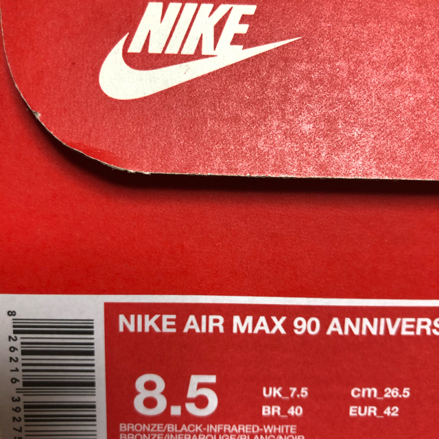 NIKE(ナイキ)の新品  NIKE AIR MAX 90 CORK  ANNIVERSARY  メンズの靴/シューズ(スニーカー)の商品写真