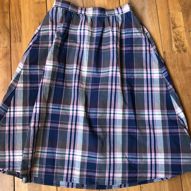 GU(ジーユー)のＧＵチェックスカート レディースのスカート(ロングスカート)の商品写真