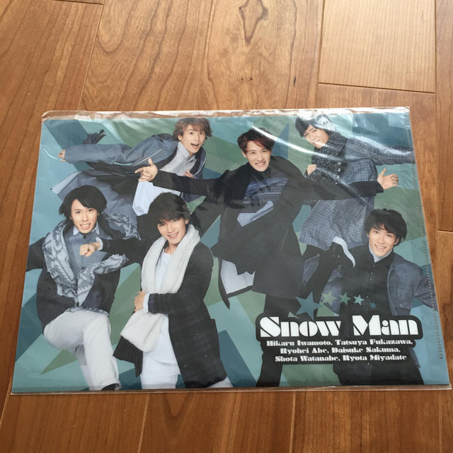 Johnny's(ジャニーズ)のSnowMan○クリアファイル エンタメ/ホビーのタレントグッズ(アイドルグッズ)の商品写真